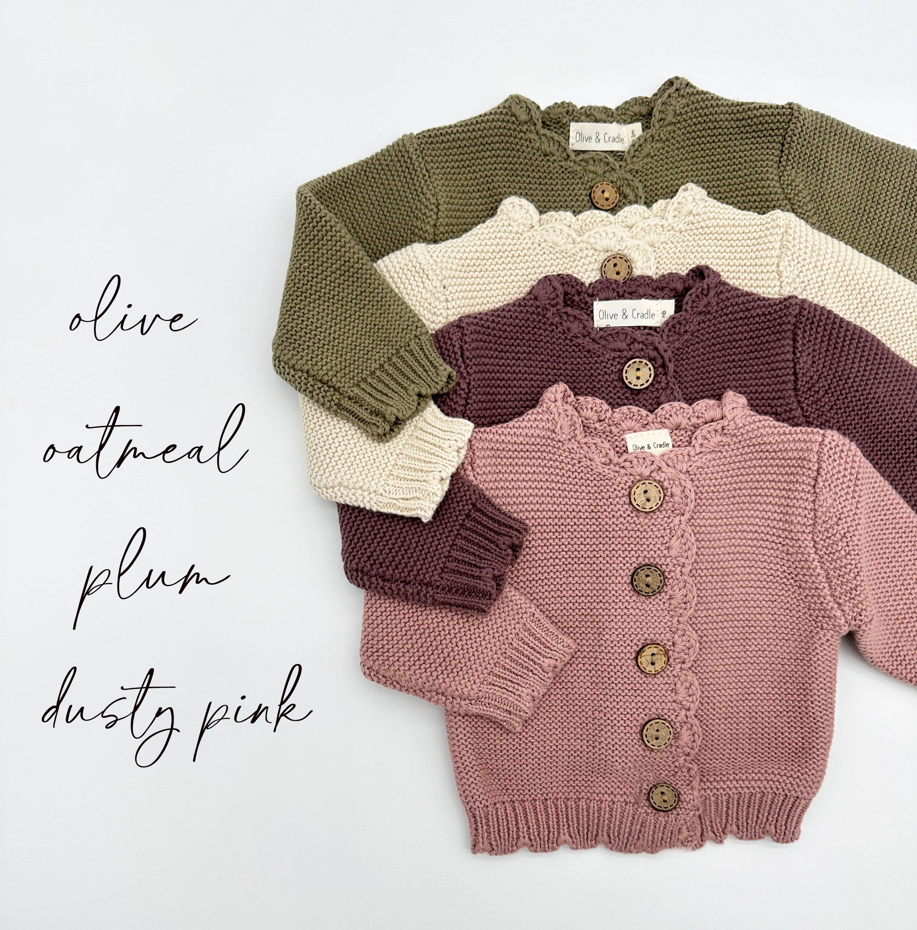 Cotton Knitted Sophia Cardigan