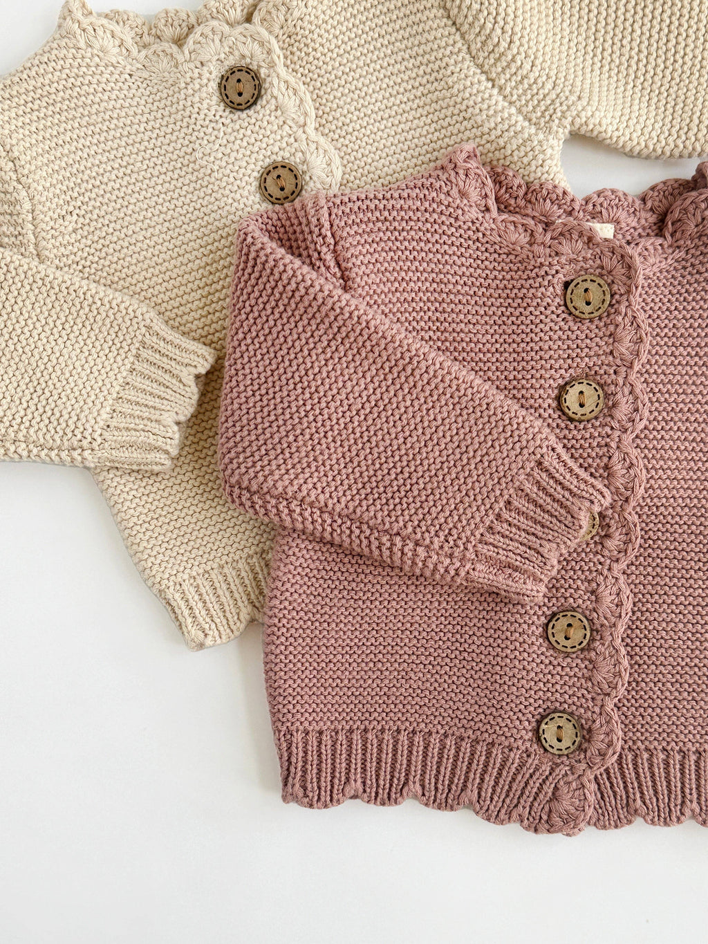 Cotton Knitted Sophia Cardigan