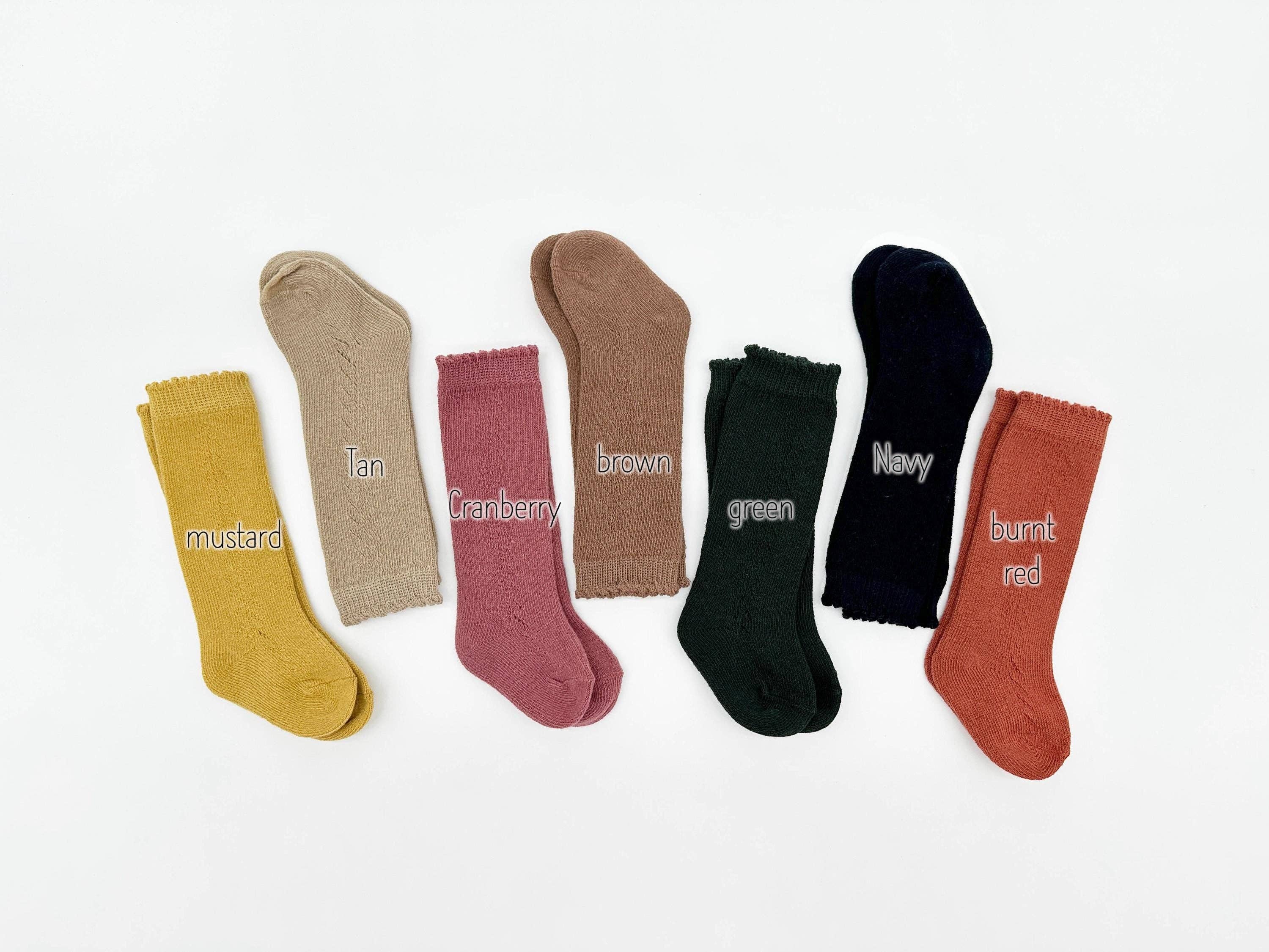 French Lace Knee High Socks Baby/Girls