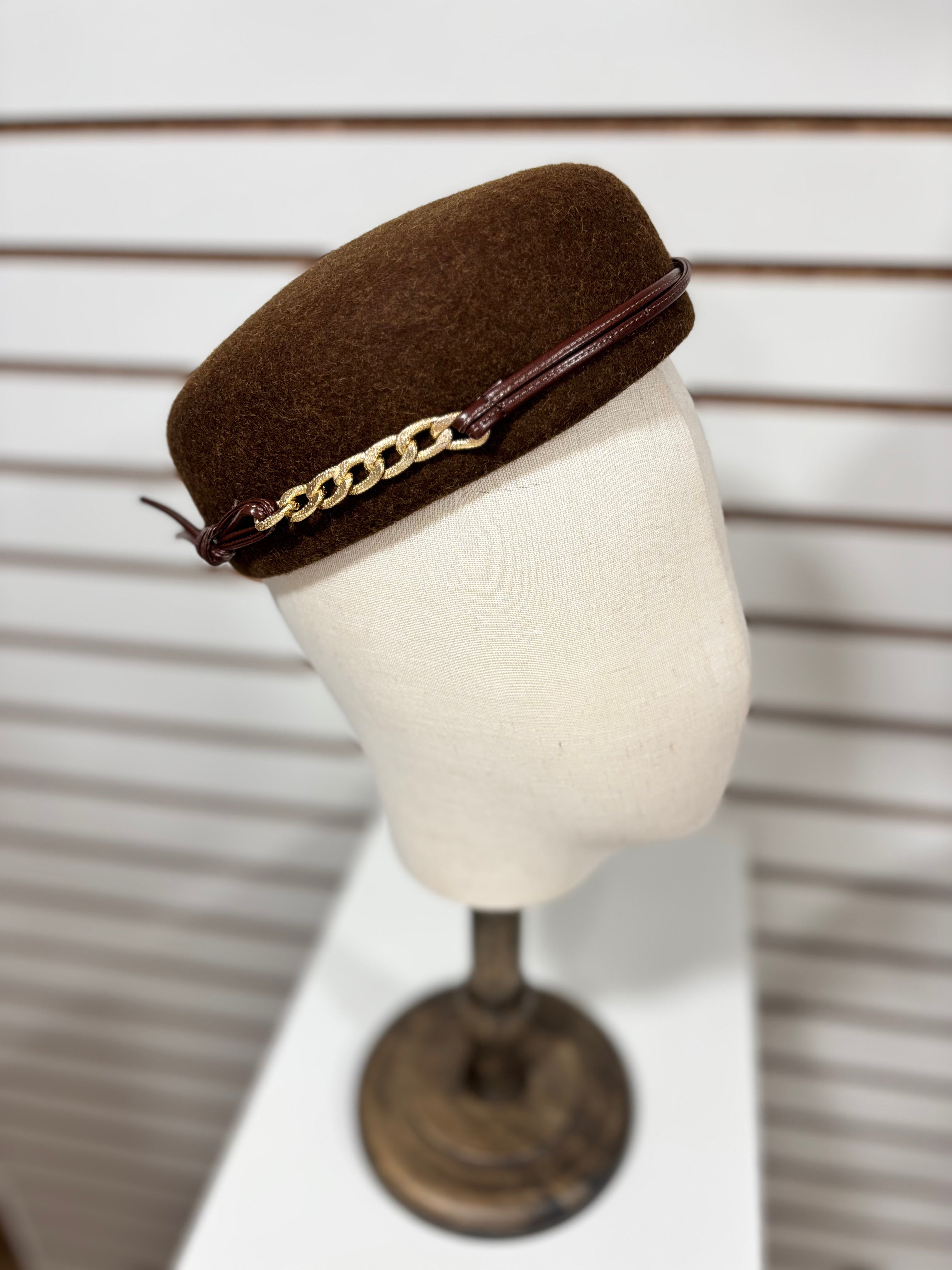 Girl's Winter Pillbox - 14753