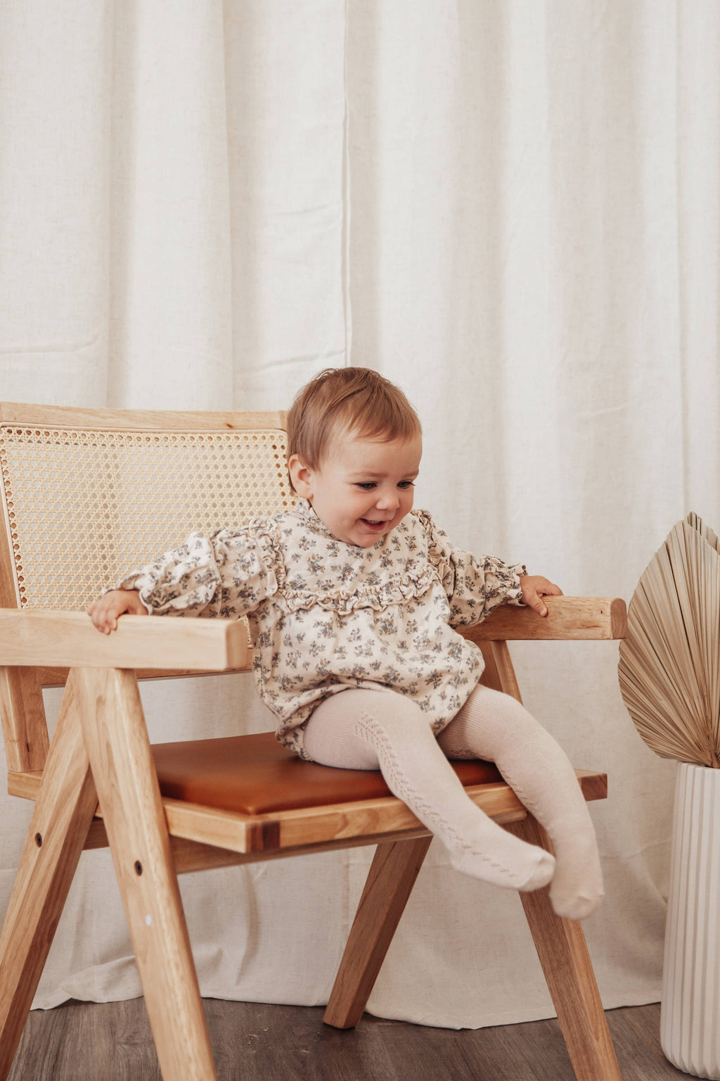 Baby/Girls - French Lace Cotton Tights