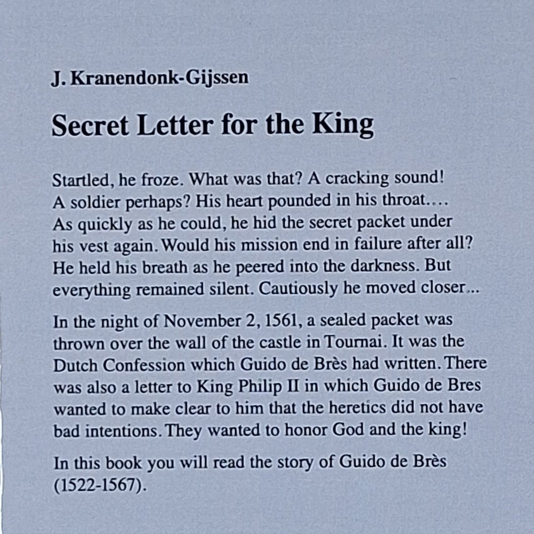 Secret Letter for the King - J. Kranendonk-Gijssen
