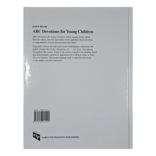 ABC Devotions for Young Children - Joan Blok