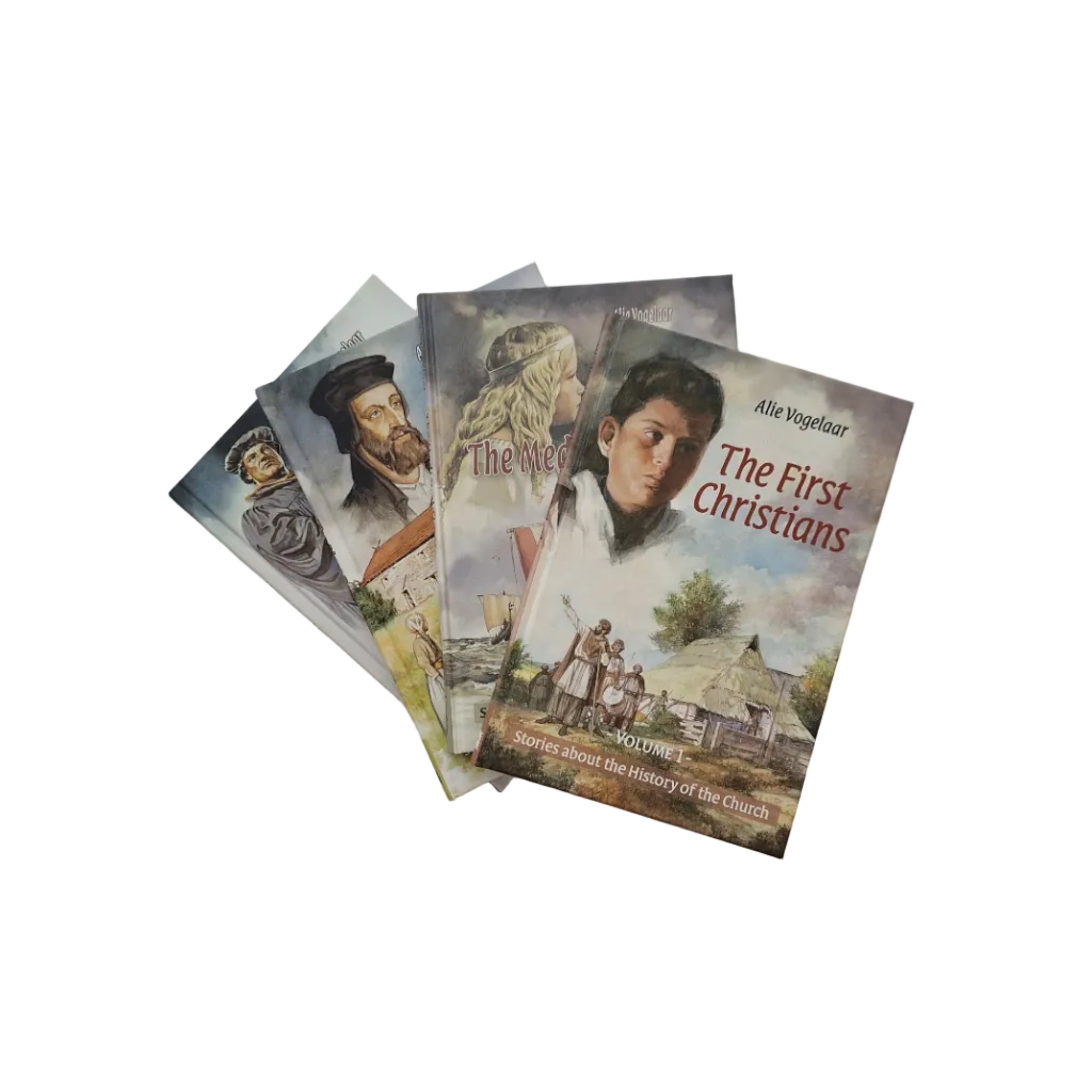 Bundle and Save! Church History Series Bundle 1: Volumes 1-4 - Alie Vogelaar