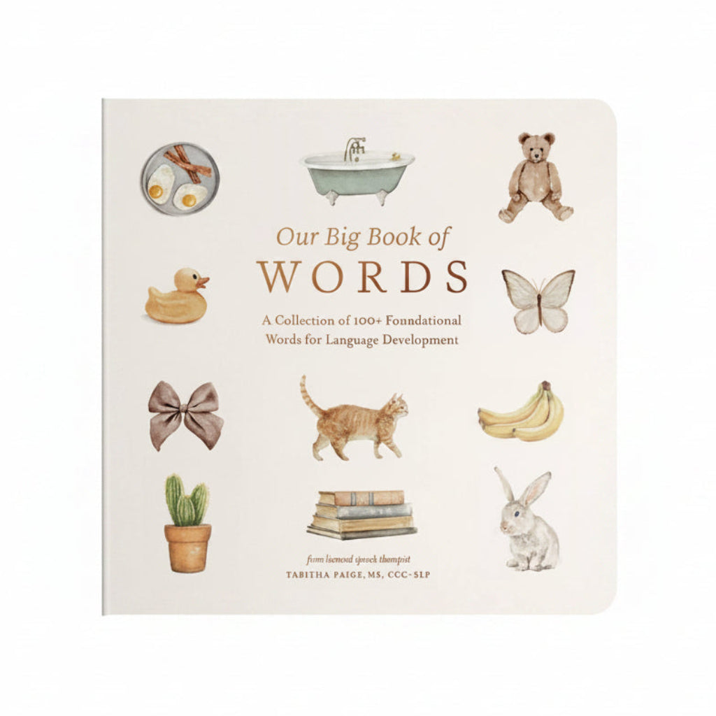 Our Big Book of First Words (Board Book)