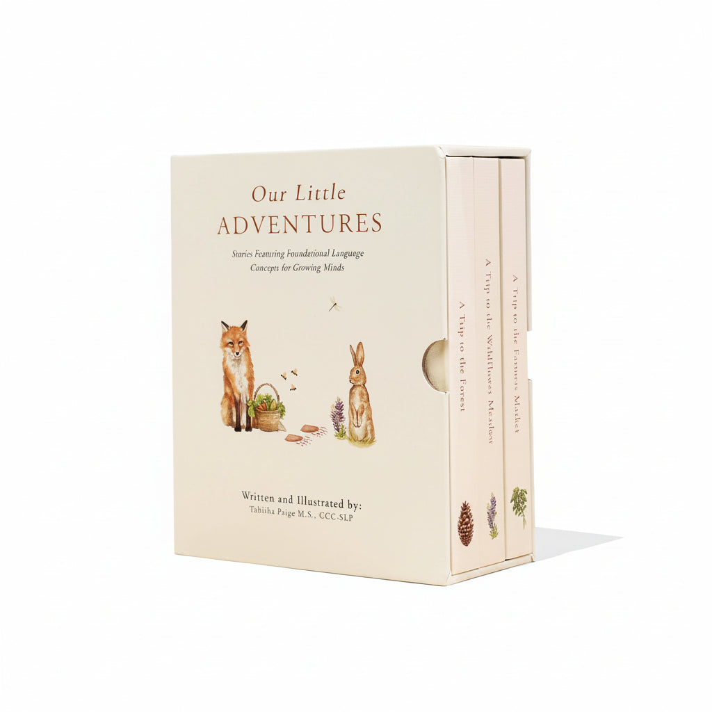 Our Little Adventures Board Book Box Set for Kids