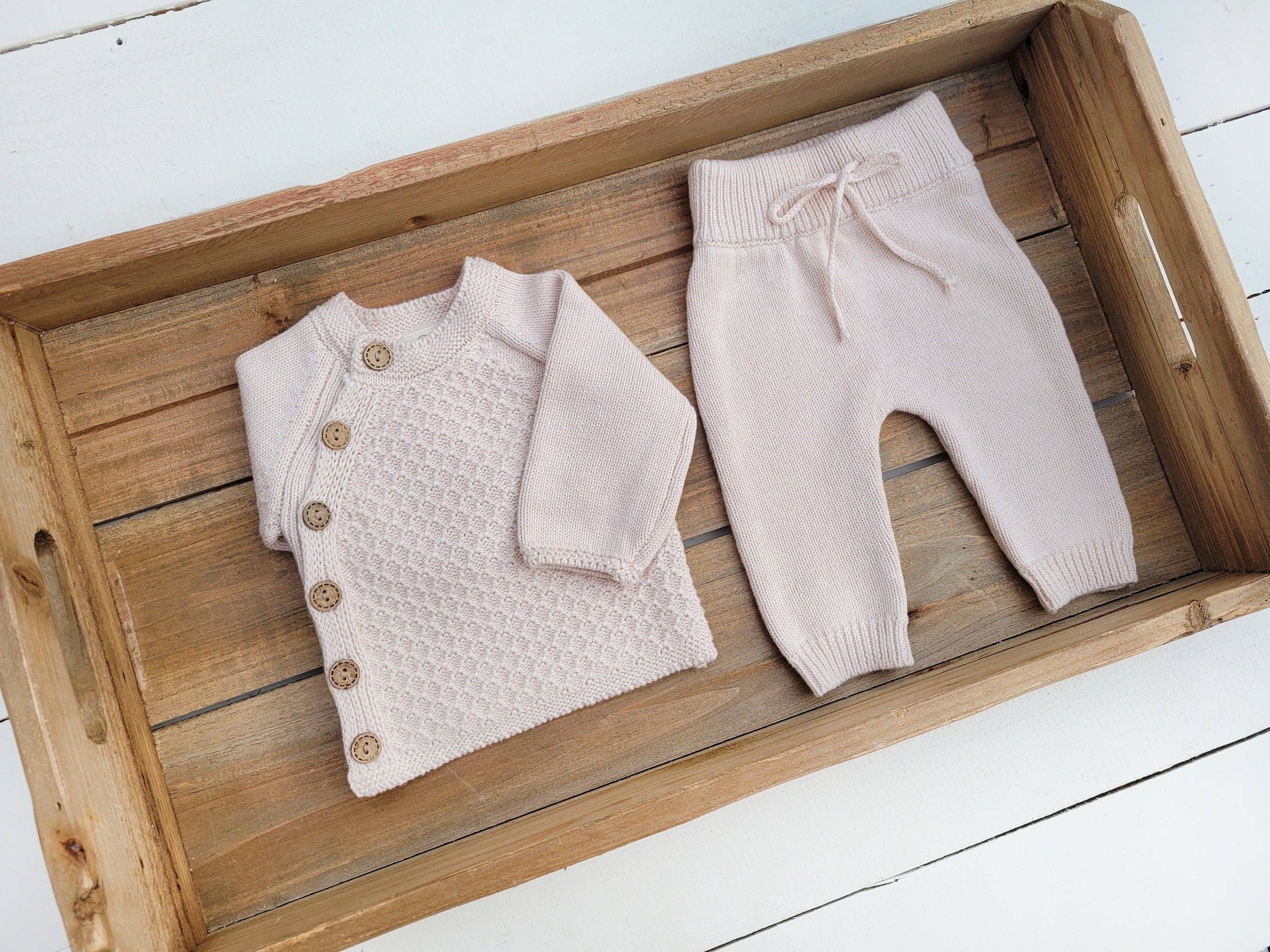 Noella Knit Baby Set - 2 piece Lounge Set