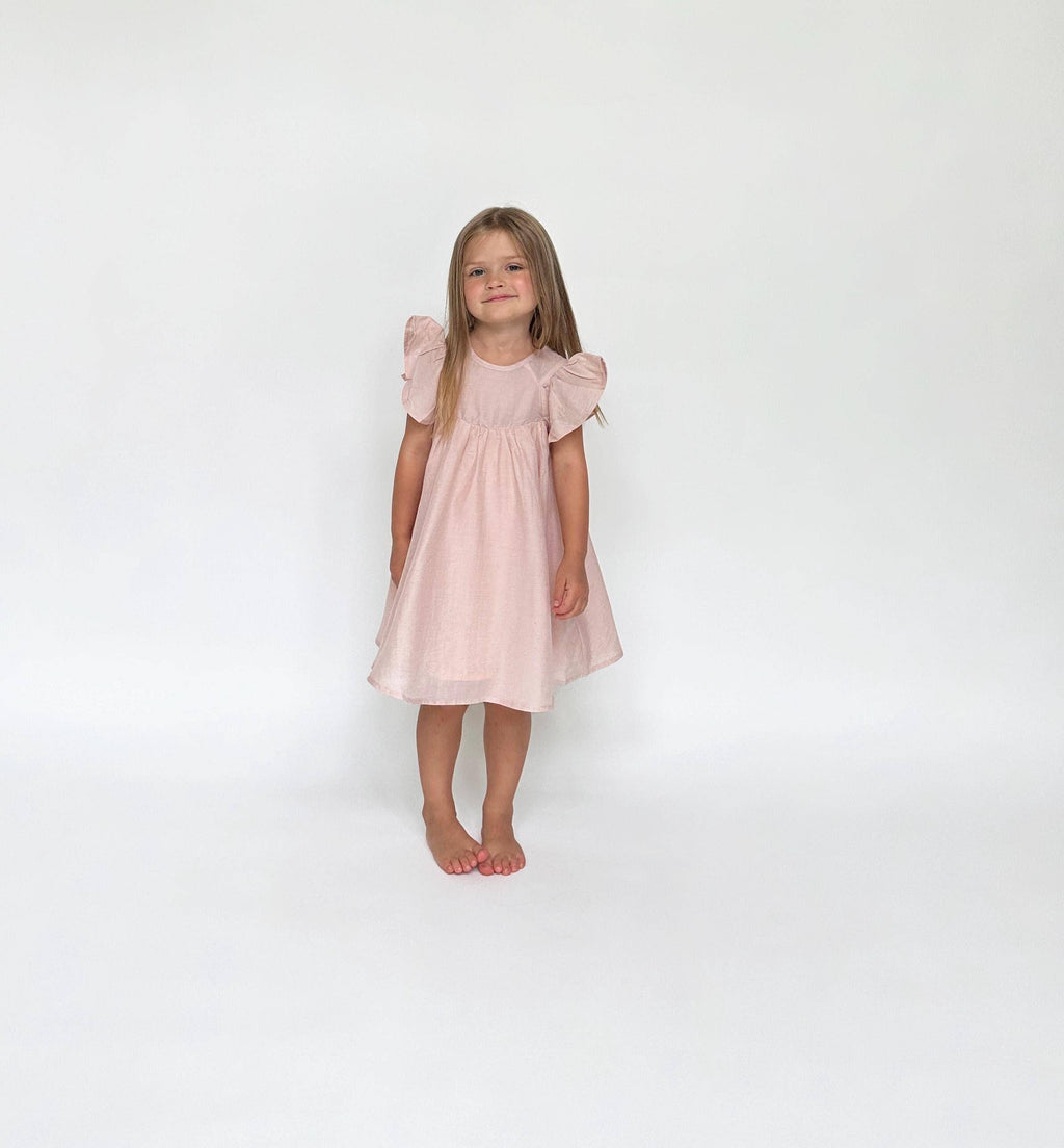 Girls Fiona Dress with Bow