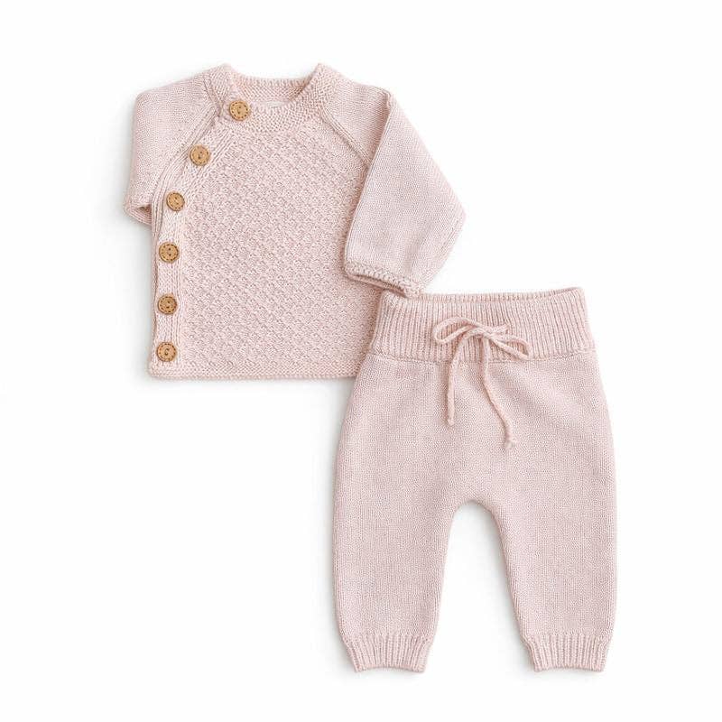 Noella Knit Baby Set - 2 piece Lounge Set