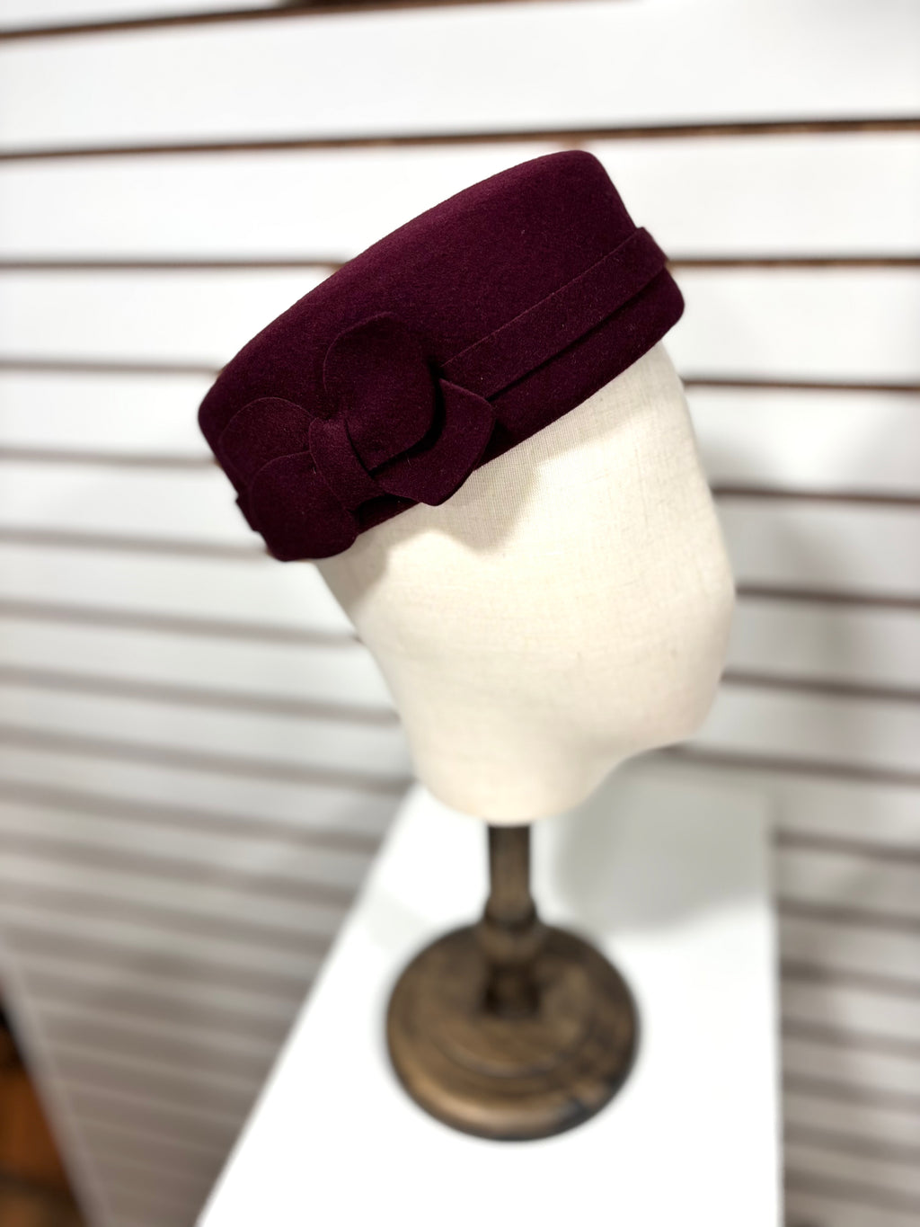 Girl's Winter Pillbox - 15748