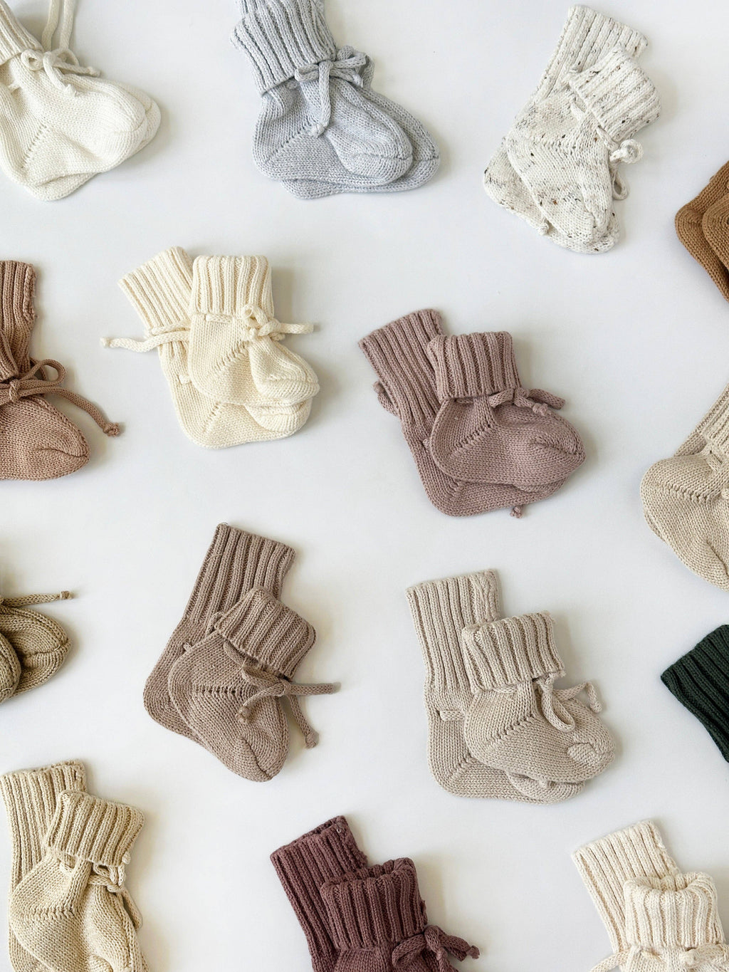 Baby Knit Booties Socks