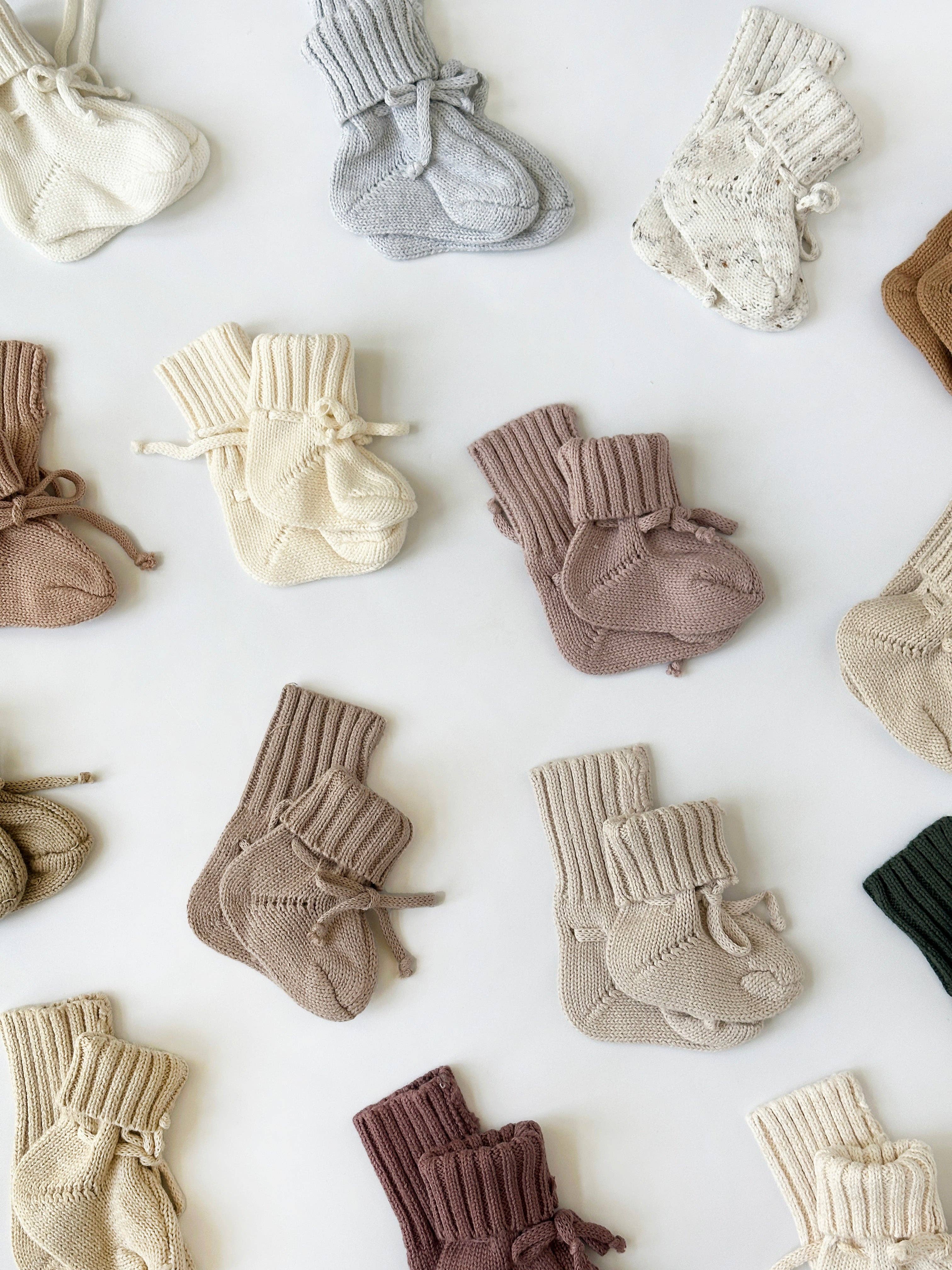 Baby Knit Booties Socks