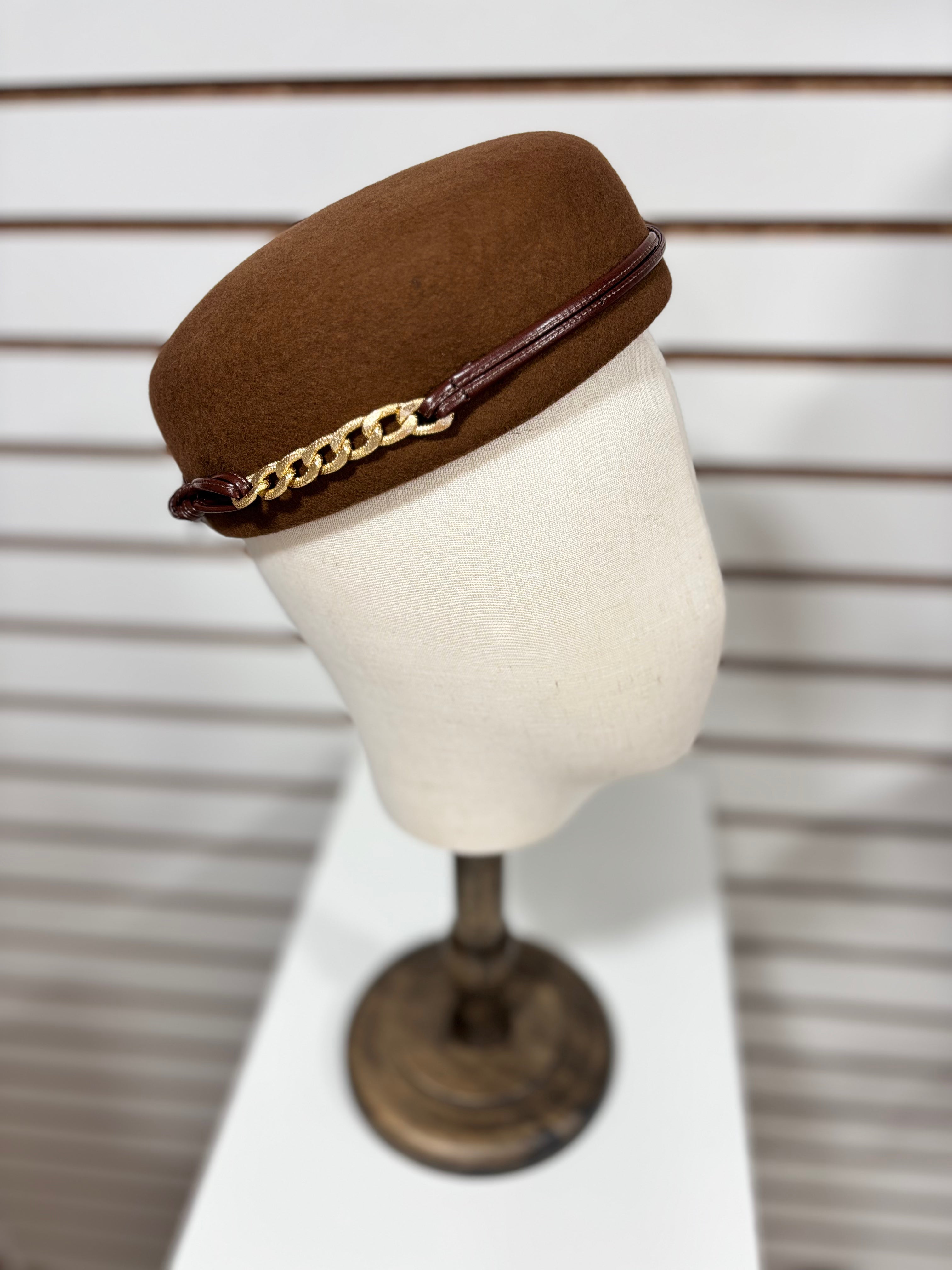 Girl's Winter Pillbox - 14753