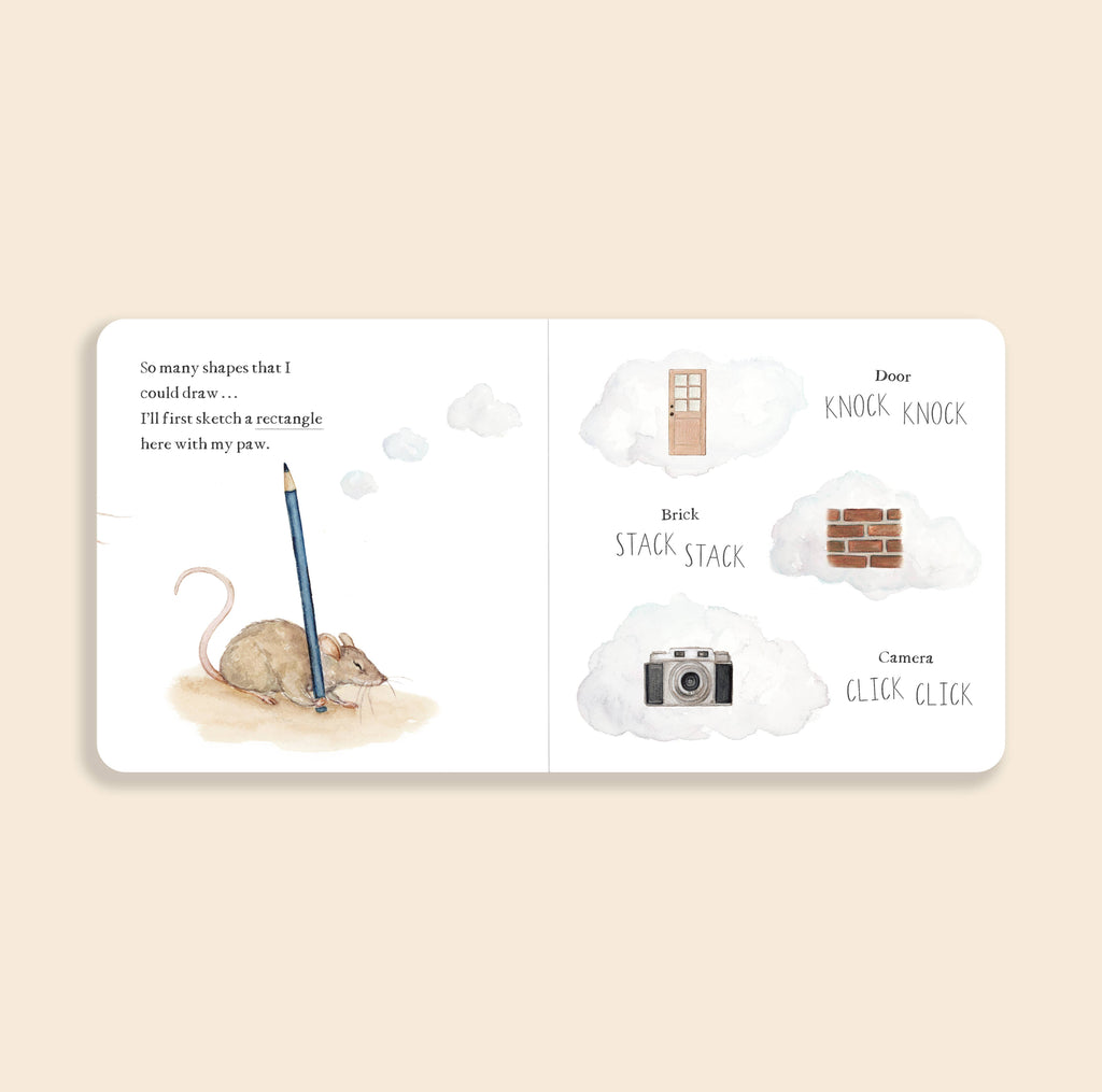 Scribble Scrabble: A Board Book of First Words