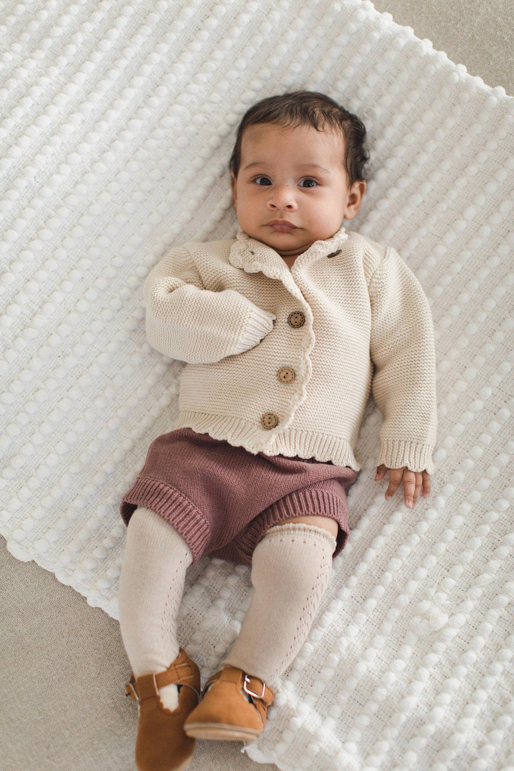 Cotton Knitted Sophia Cardigan